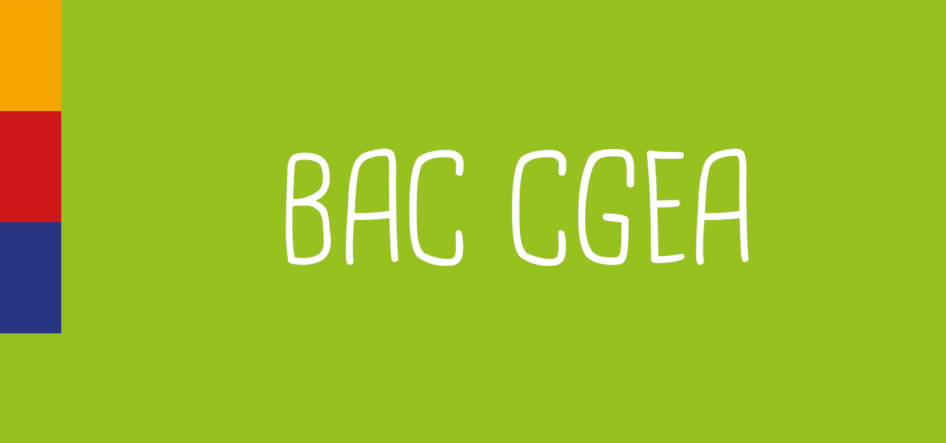 Bac CGEA